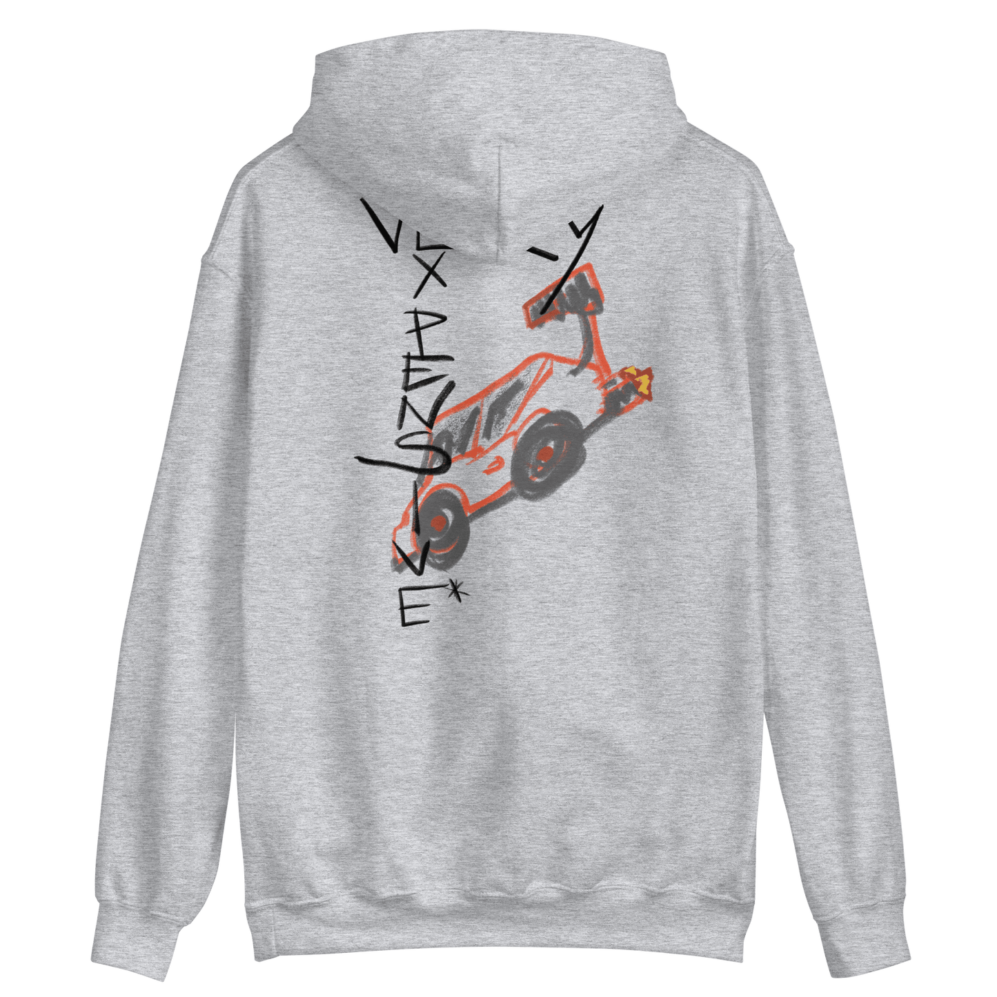 "Fevarri" Childish Drawing Design Hoddie - Very Expensive*