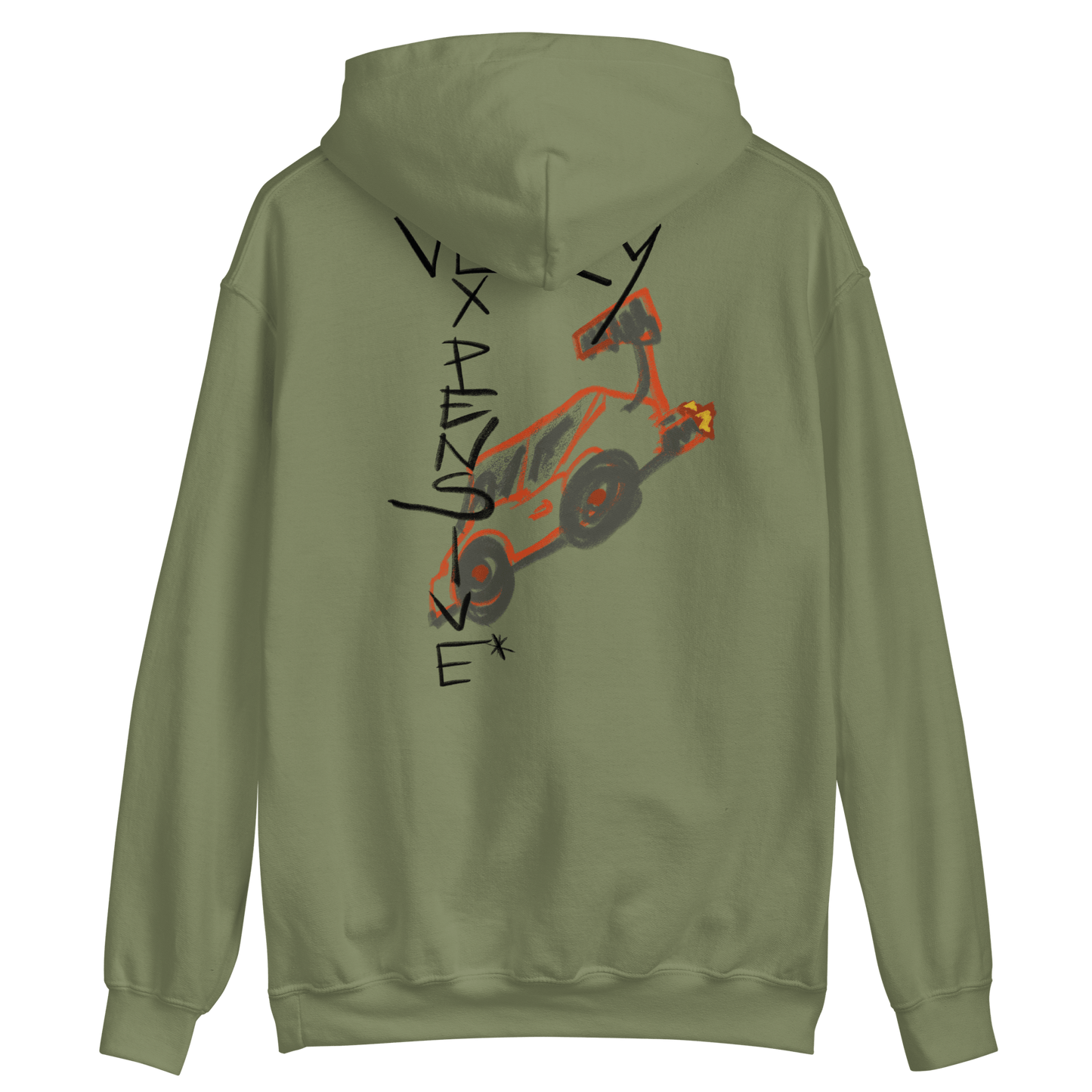 "Fevarri" Childish Drawing Design Hoddie - Very Expensive*