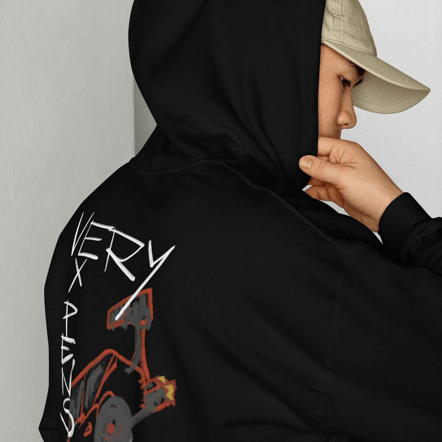 "Fevarri" Childish Drawing Design Hoddie - Very Expensive*