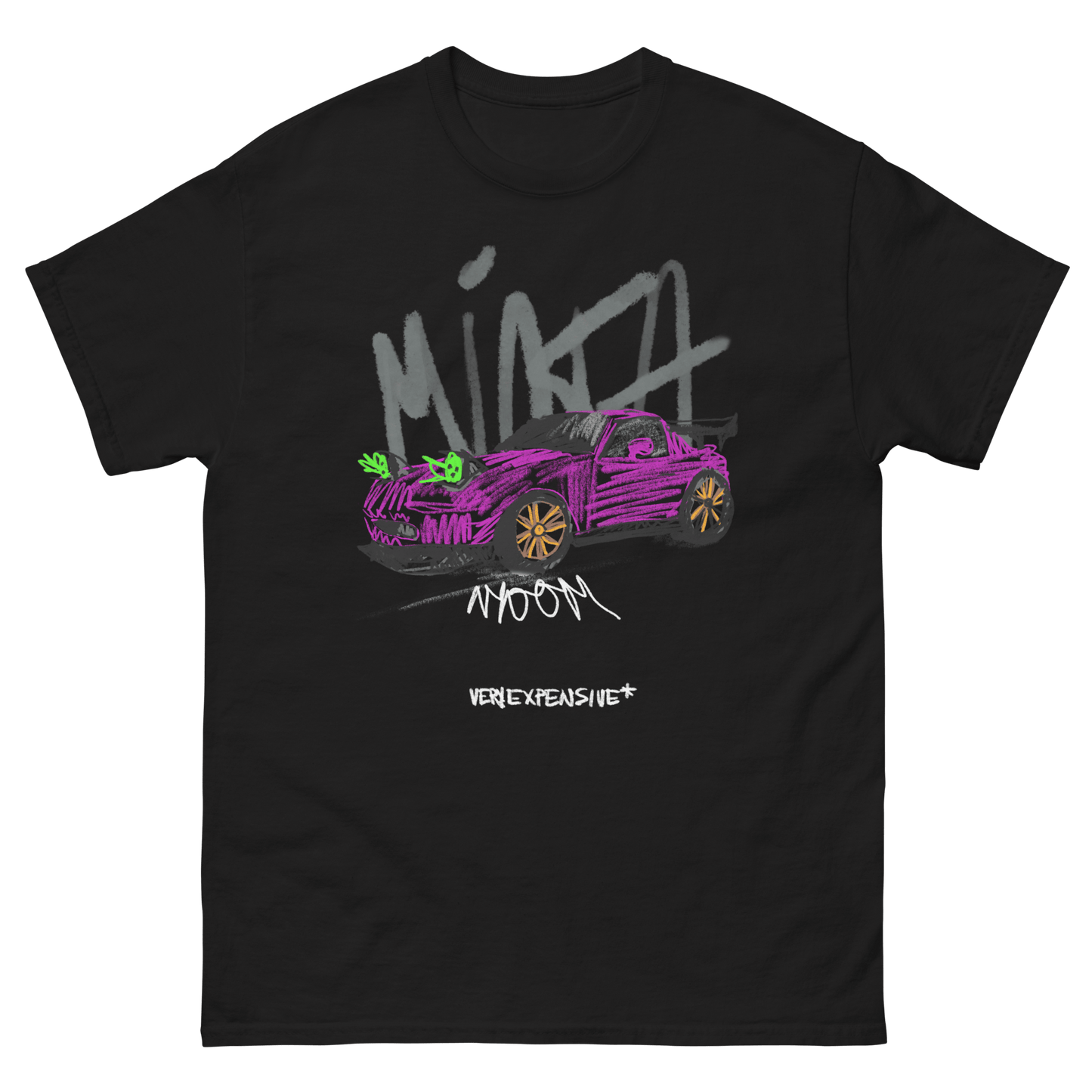 Mazda Miata Childish Scribble Design T-Shirt - Very Expensive*