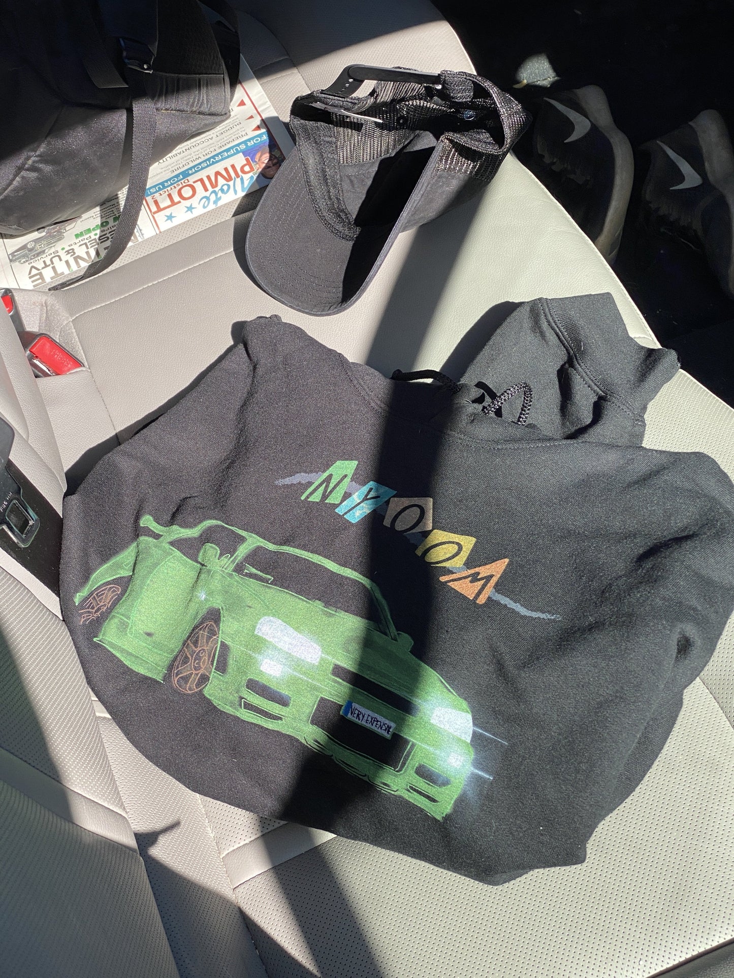 Nissan Skyline R34 GTR Sketch Design Hoodie - Very Expensive*