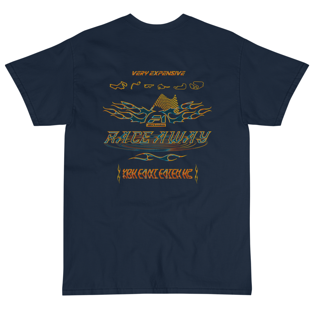 "Race Away" Vintage Design Automotive T-Shirt - Very Expensive*