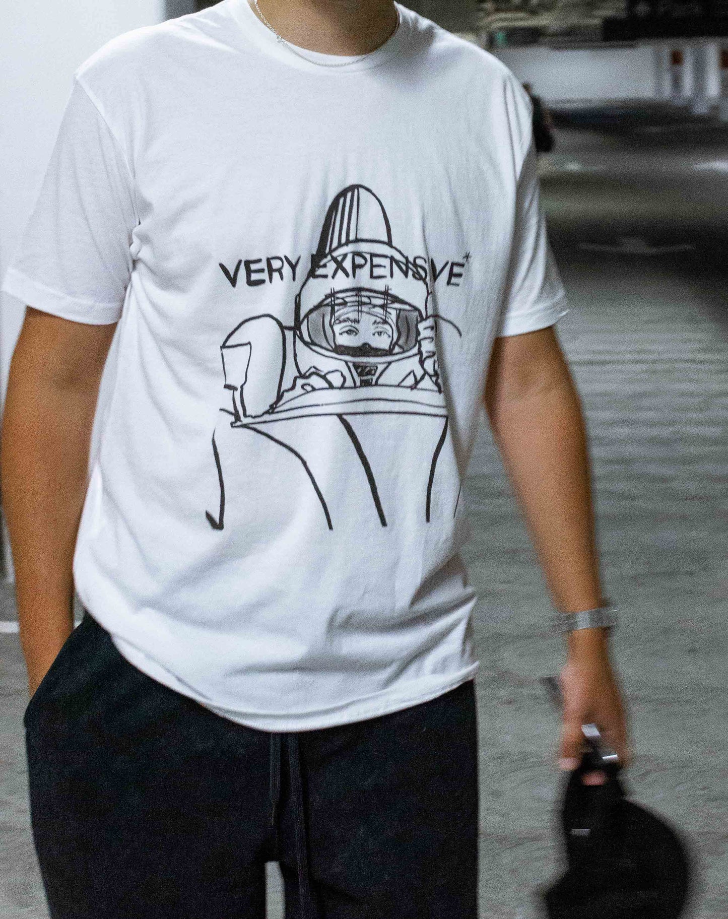 VE* Race Car Illustration Design T-Shirt - Very Expensive*