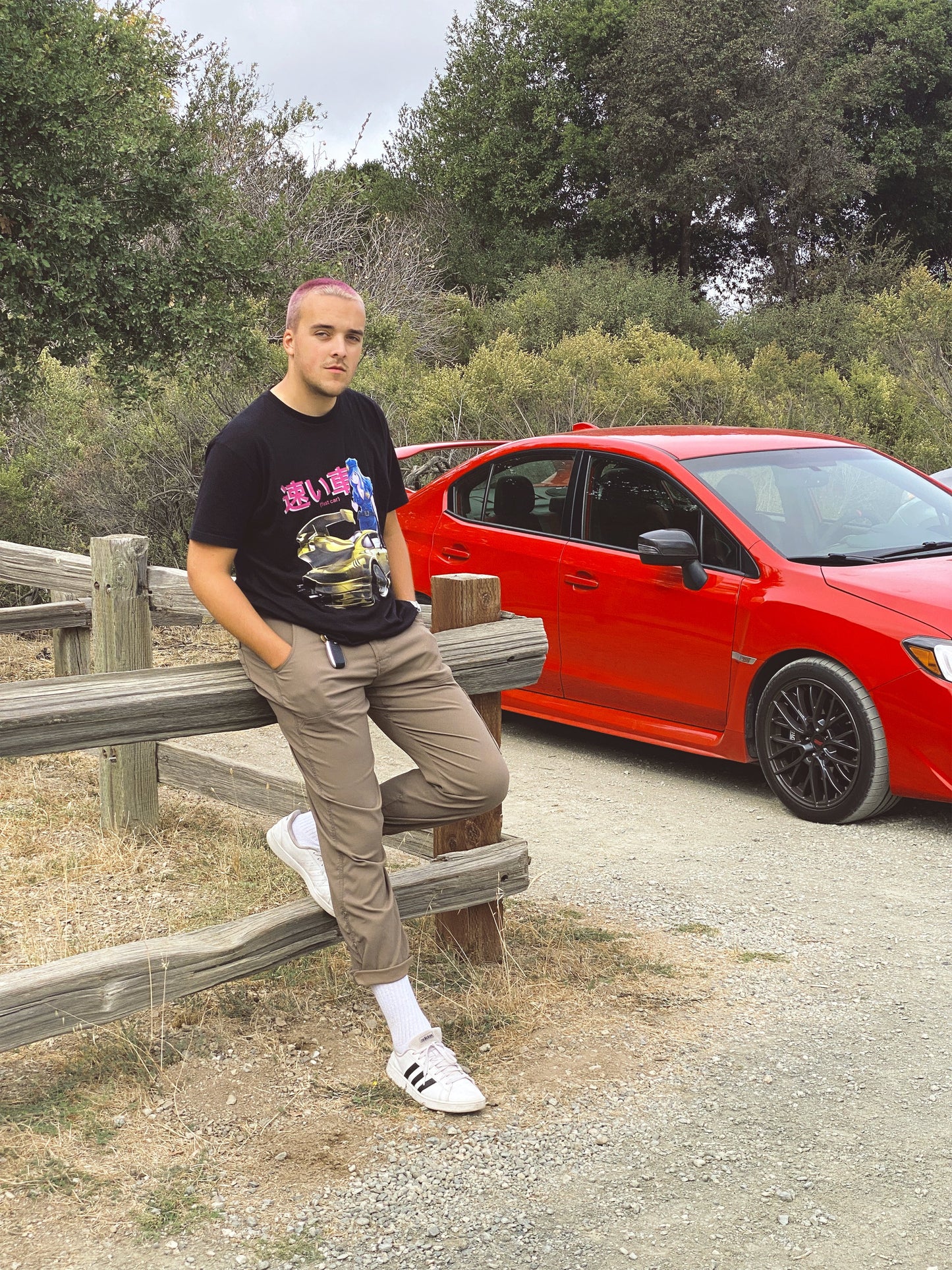 "Fast Car" Anime Automotive Design Sports Car T-shirt - Very Expensive*