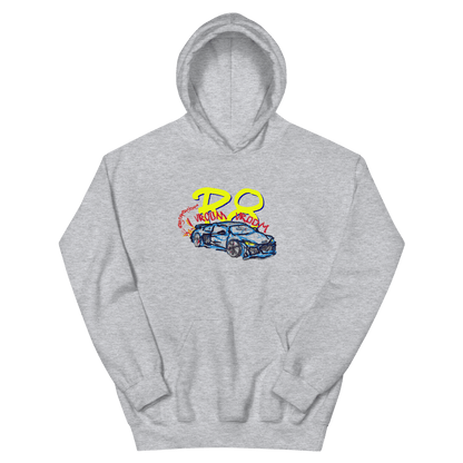 Audi R8 Childish Drawing Hoodie - Very Expensive*