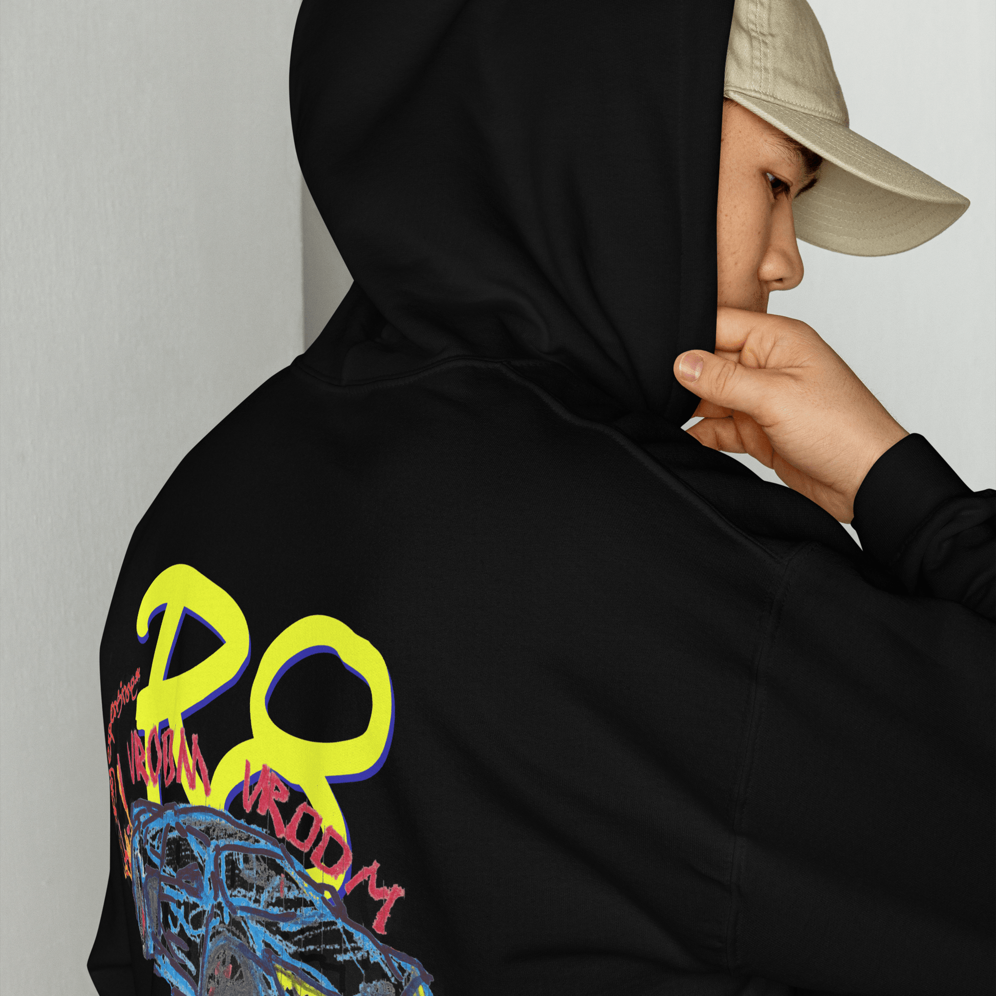 Audi R8 Childish Drawing Hoodie - Very Expensive*