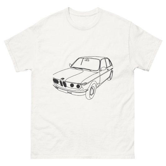 BMW E30's Line Art Front & Back Design T-Shirt - Very Expensive*