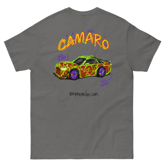 Chevrolet Camaro Doodles Design T-Shirt - Very Expensive*