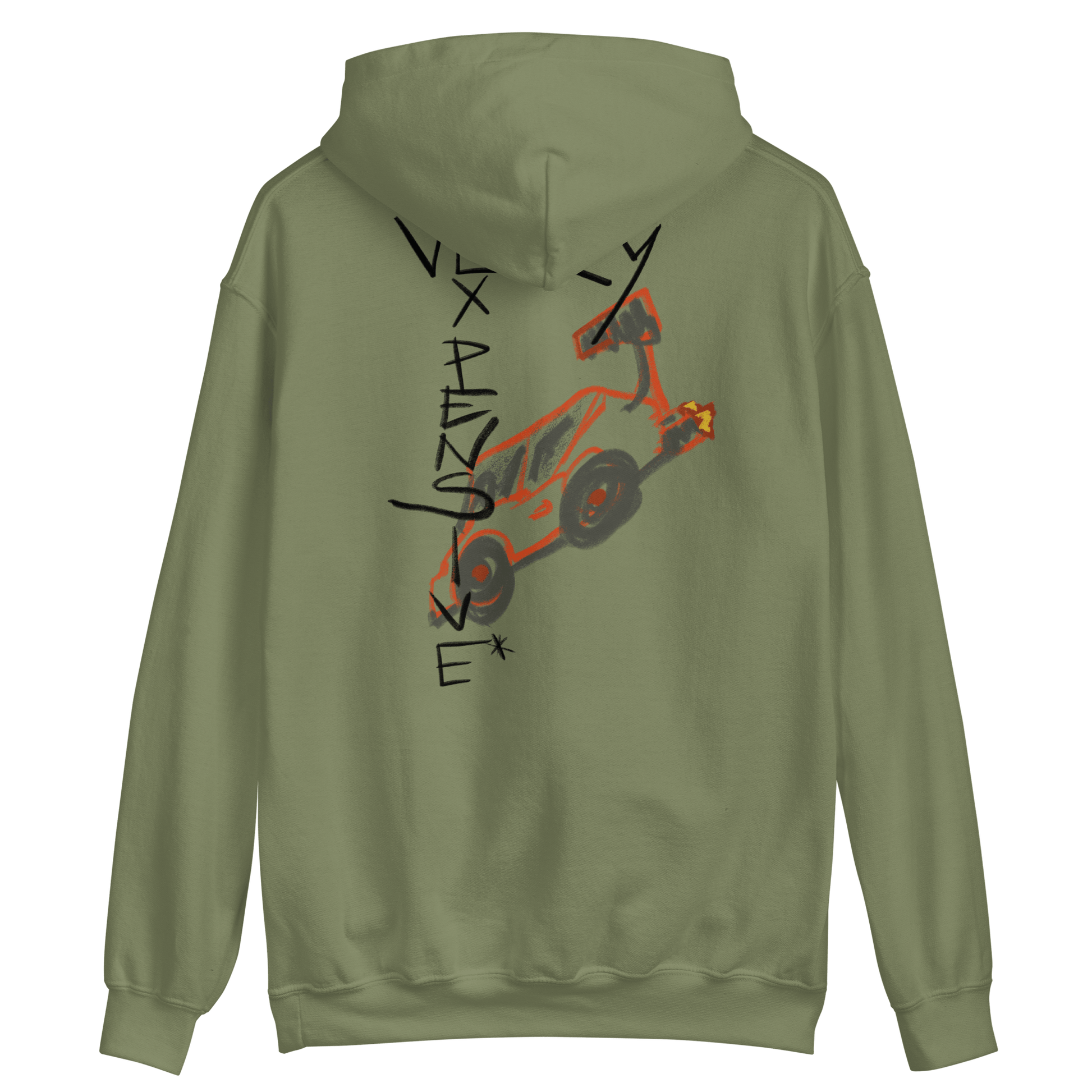 "Fevarri" Childish Drawing Design Hoddie - Very Expensive*