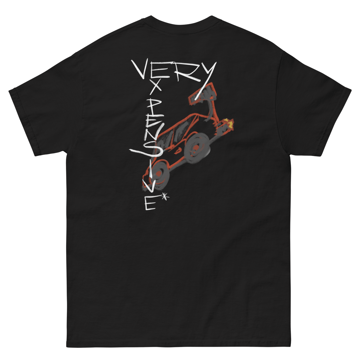 "Fevarri" Childish Drawing Design T-Shirt - Very Expensive*