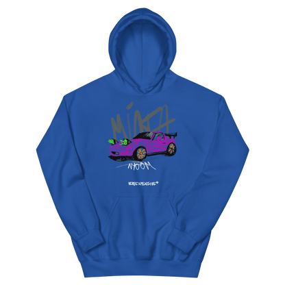 Mazda Miata Childish Scribble Design Hoodie - Very Expensive*