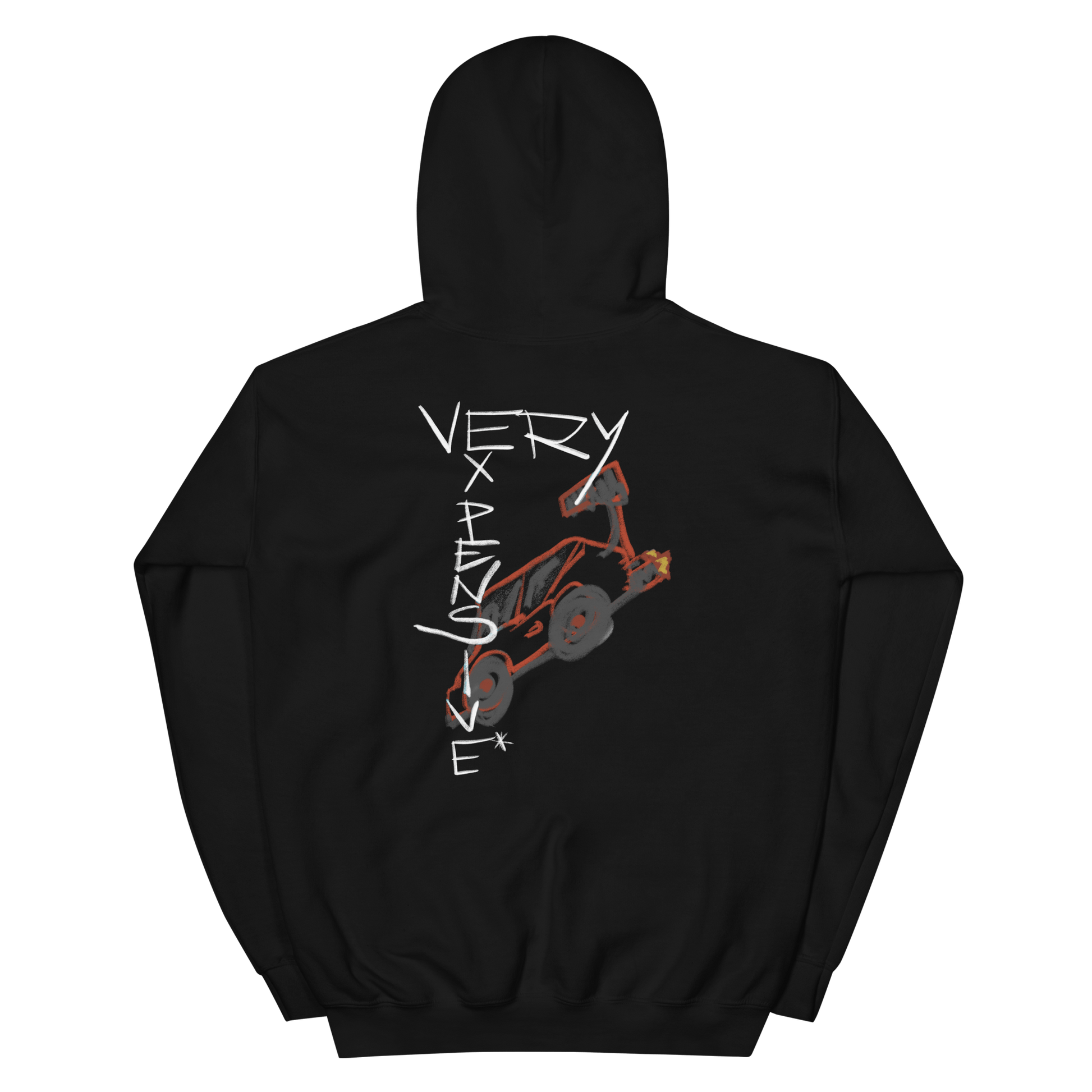 Mazda Miata Childish Scribble Design Hoodie - Very Expensive*