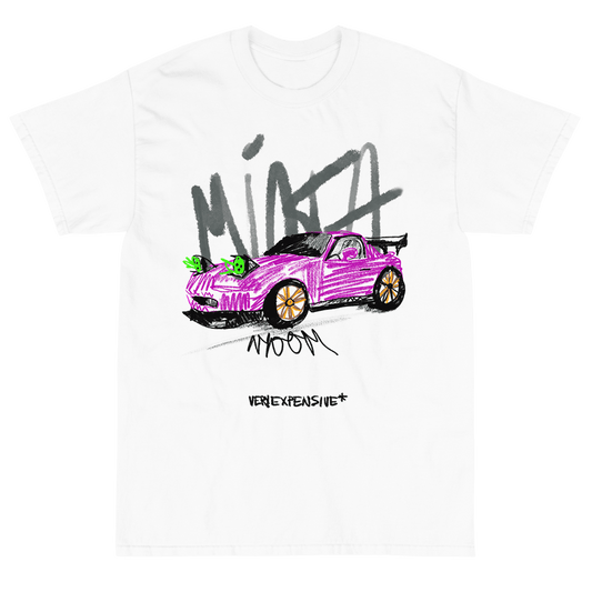 Mazda Miata Childish Scribble Design T-Shirt - Very Expensive*