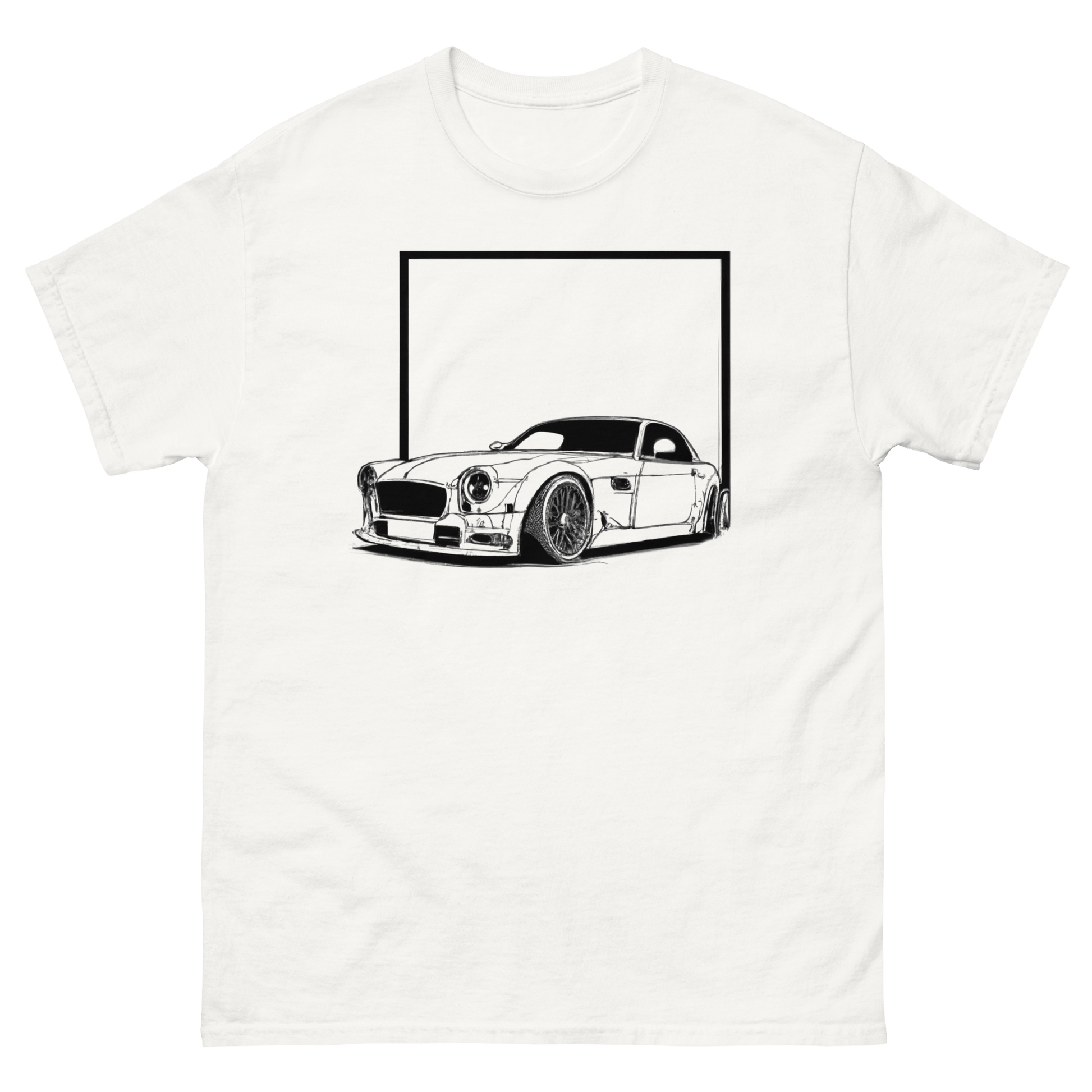 Muscle Car Sketch Design T-Shirt - Very Expensive*