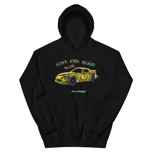 Super Nyoom Honda S2000 Car Design Hoodie - Very Expensive*