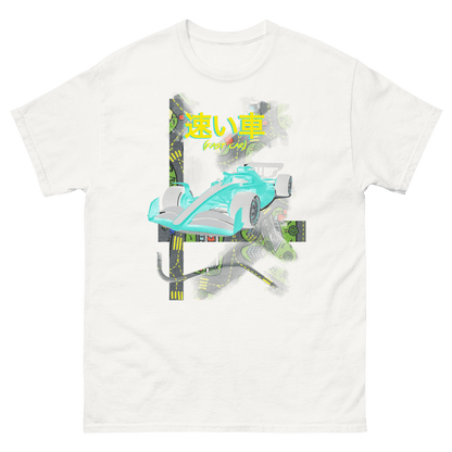 VE* "Fast Car" Collage Print T-Shirt - Very Expensive*